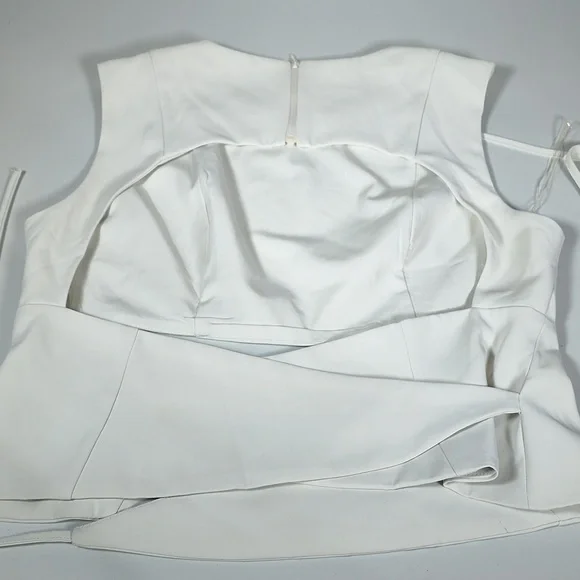 NEW Peppermayo Cyra wrap top in ivory L - Picture 7 of 11